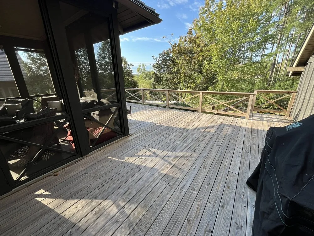 Custom landscape installation in Seneca, SC by Andrey Homes