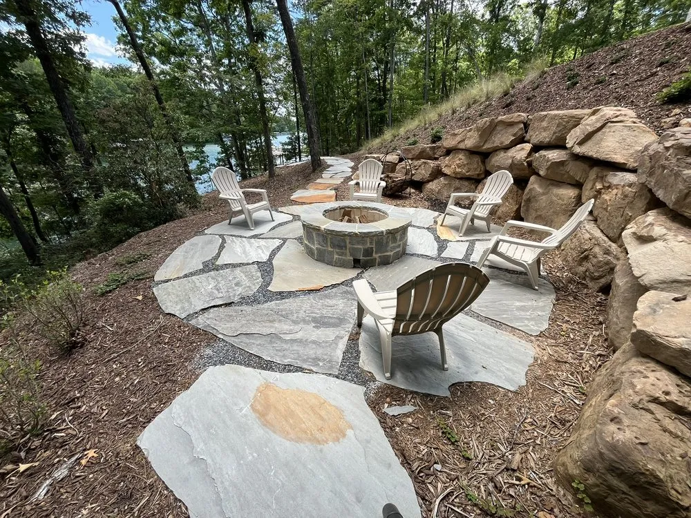 Custom lawn care service for residential properties in Seneca, SC by Andrey Homes