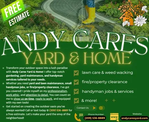 Andy Cares Yard & Home