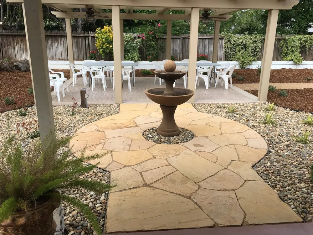 Professional landscape design with custom design in Woodland, CA by Andy Gagnon Landscapes