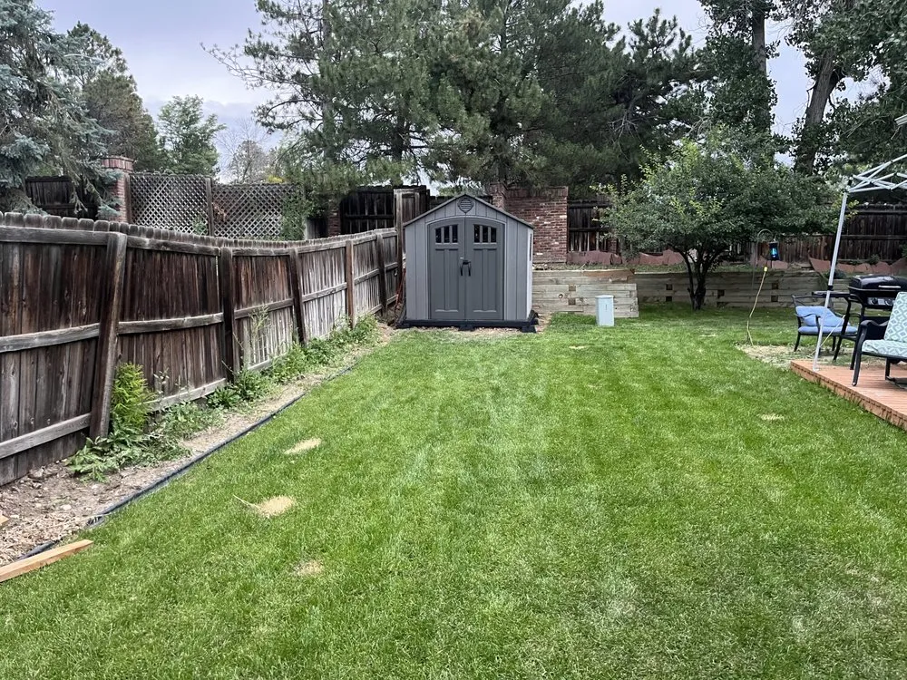 Custom outdoor landscaping in Thornton, CO - Andy’s Clearwater sprinklers and sod
