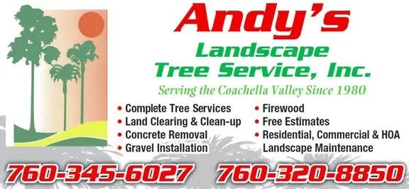 Professional garden landscaping near you in Bermuda Dunes, CA by Andy's Landscape & Tree Service