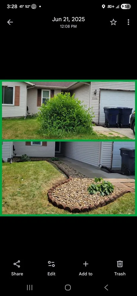 Trusted garden landscaping for homes across Janesville, WI - Andy's Lawn & Snow