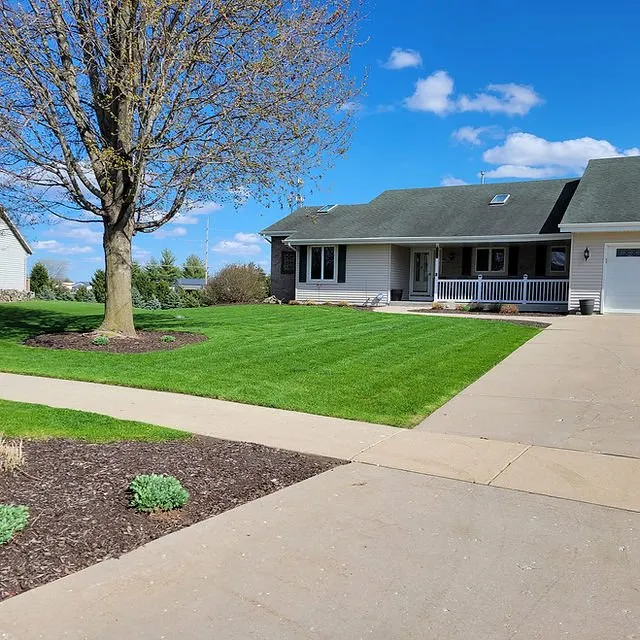 Custom landscape design in Janesville, WI - Andy's Lawn & Snow