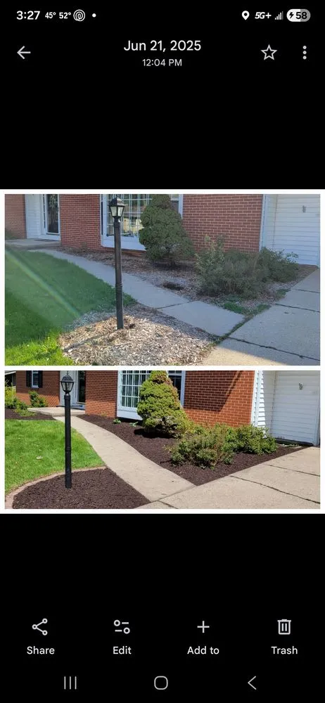Affordable yard cleanup service with custom design in Janesville, WI by Andy's Lawn & Snow