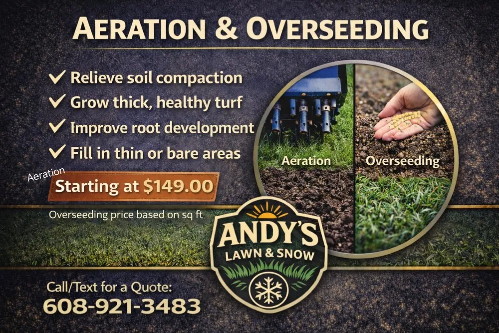 Custom yard maintenance with custom design in Janesville, WI by Andy's Lawn & Snow