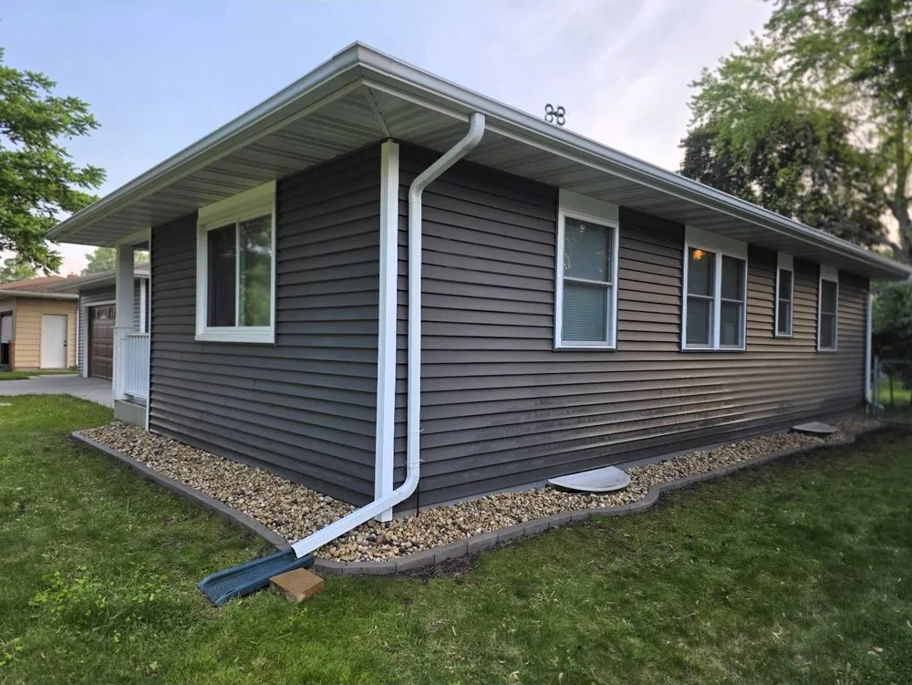 Custom landscape installation for residential properties across Janesville, WI - Andy's Lawn & Snow