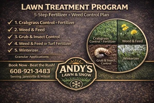 Andy's Lawn & Snow Logo