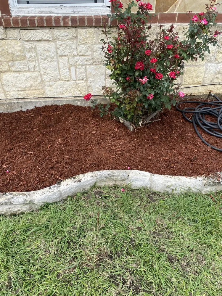 Top-rated garden landscaping in Garland, TX by Andys Lawn Care and Landscape