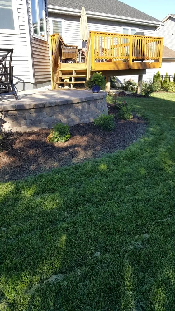 Top-rated residential landscaping with custom design in Cherry Valley, IL by Andy's Professional Landscaping