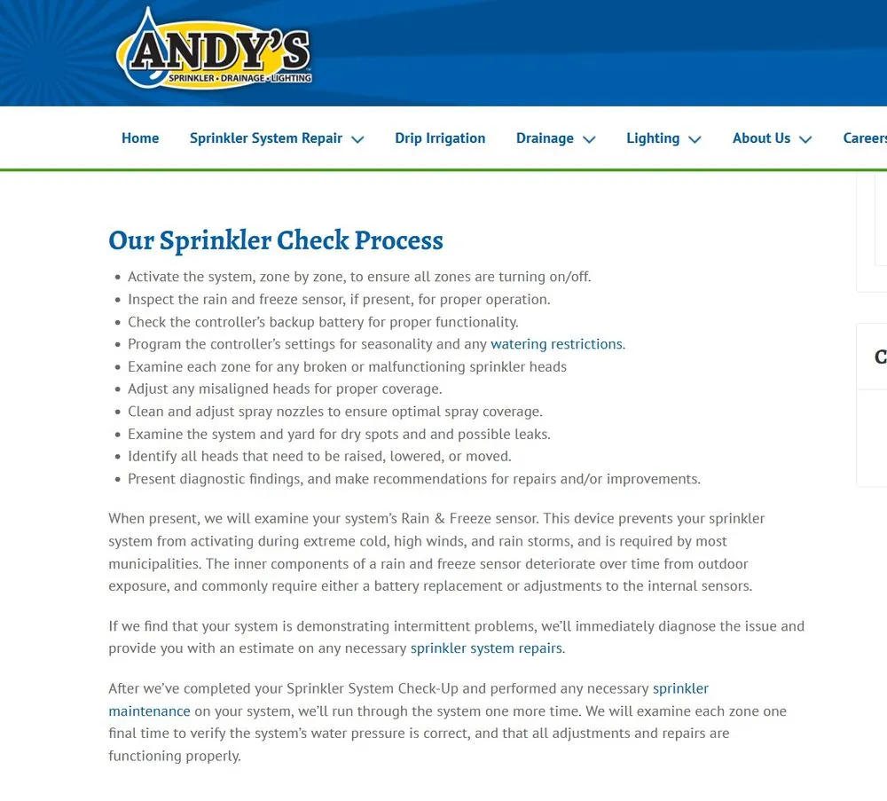 Professional lawn mowing service in Austin, TX by Andy's Sprinkler, Drainage & Lighting