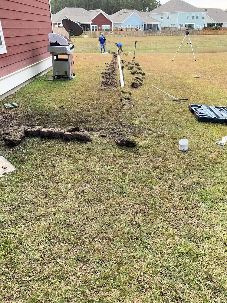 Custom landscape design for year-round maintenance in North Charleston, SC by Andy's Sprinkler, Drainage & Lighting