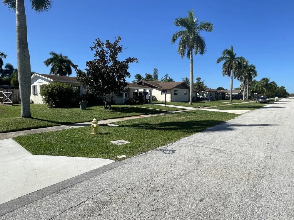 Custom lawn mowing service in West Palm Beach, FL by Anel's Lawn Care