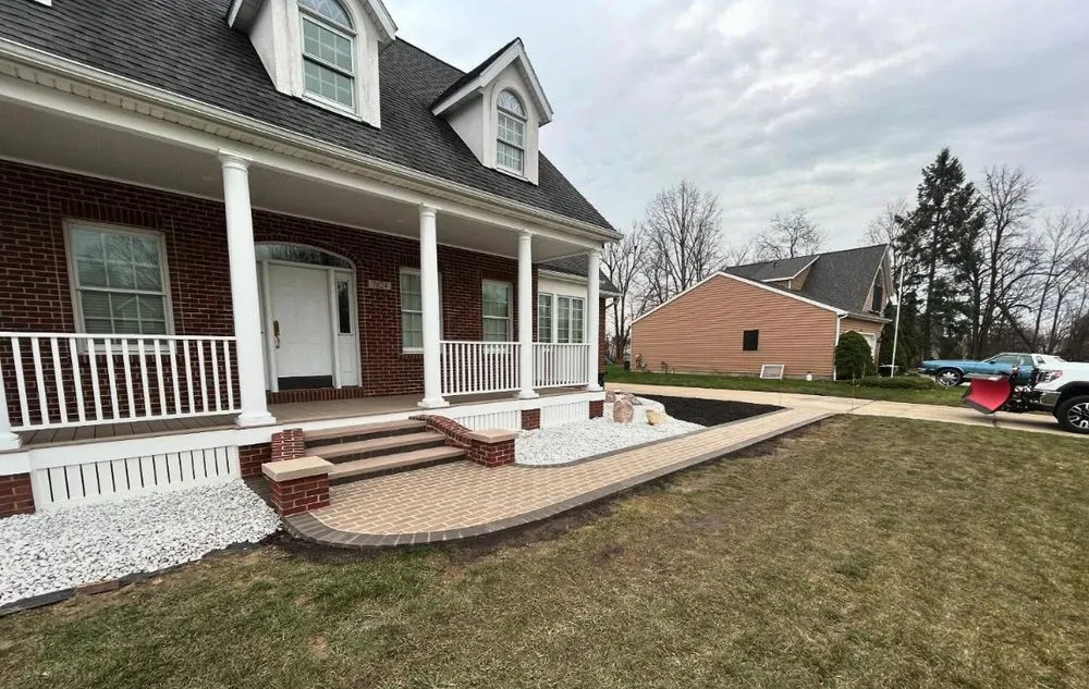 Professional garden landscaping for outdoor upgrades in Hudsonville, MI by Anes Excavating & Landscaping