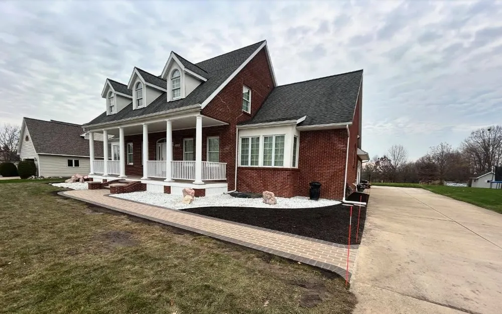 Custom yard cleanup service in Hudsonville, MI by Anes Excavating & Landscaping