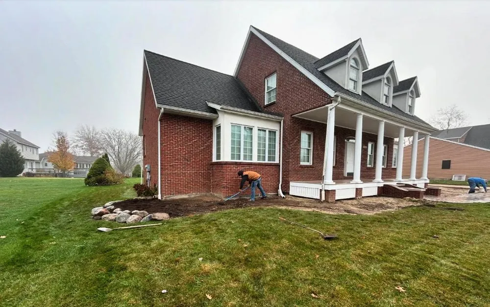 Affordable lawn mowing service for homes across Hudsonville, MI - Anes Excavating & Landscaping