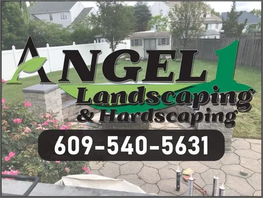 Angel 1 Landscaping & Hardscaping Logo