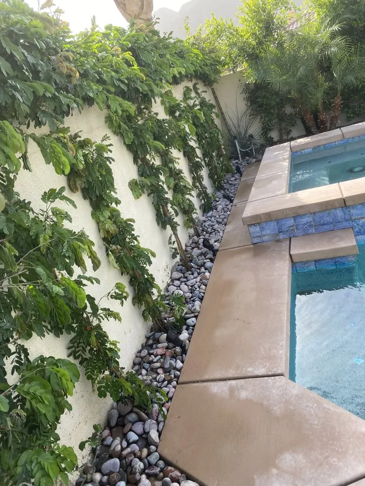 Professional lawn mowing service in Thousand Palms, CA by Angel Herrera Landscaping