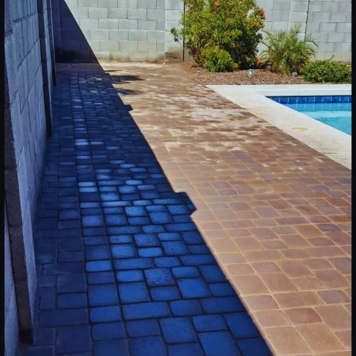 Local yard cleanup service with custom design in Phoenix, AZ by Angel Landscaping