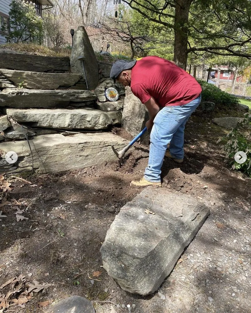 Top-rated lawn care service for year-round maintenance in Woodstock, NY by Angel Landscaping