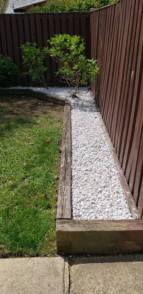 Custom landscape installation in Jessup, MD - Angel Lansdcaping