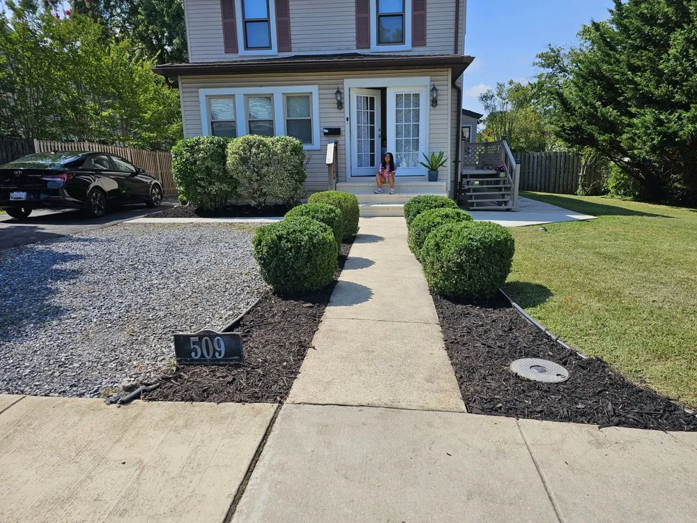 Expert residential landscaping in Jessup, MD by Angel Lansdcaping