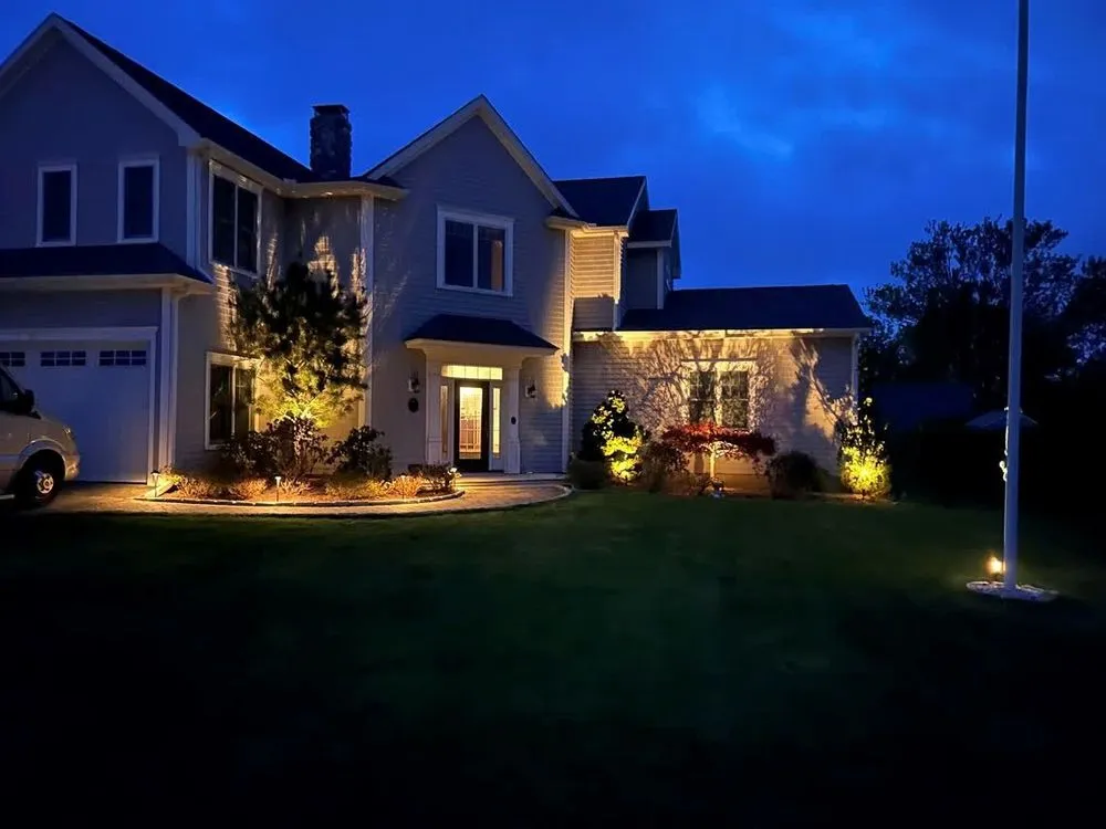 Affordable lawn mowing service with custom design in Old Saybrook, CT by Angel Molina Landscaping