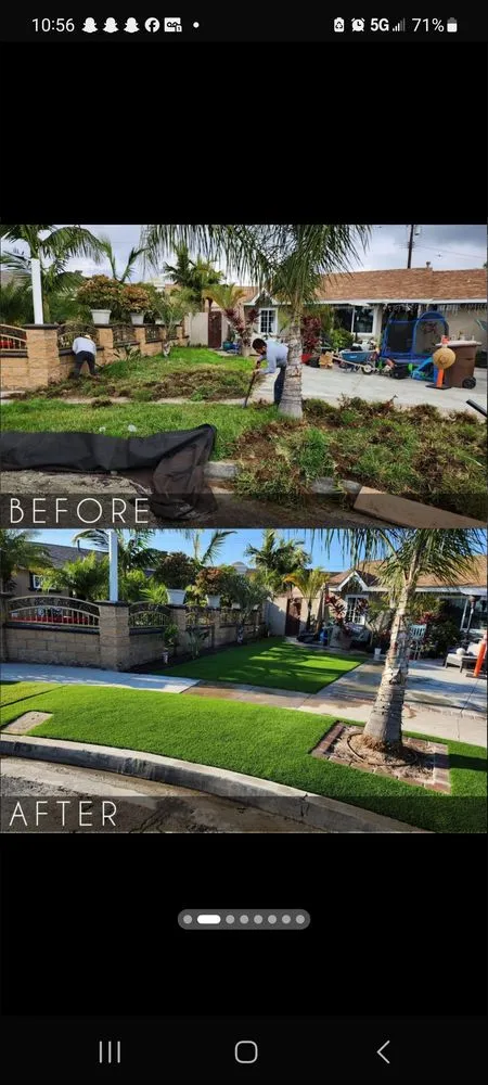 Local yard maintenance in La Habra, CA - Angel Torres Landscape