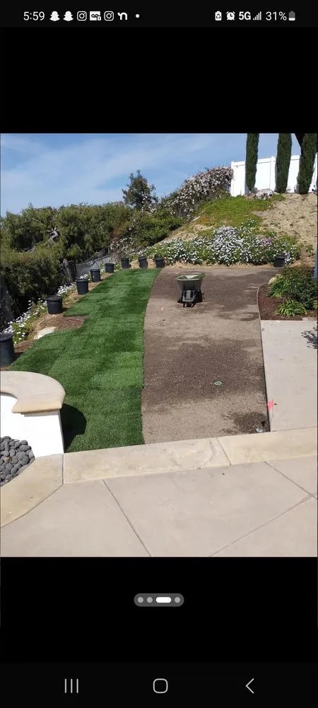 Local landscape installation experts serving La Habra, CA - Angel Torres Landscape