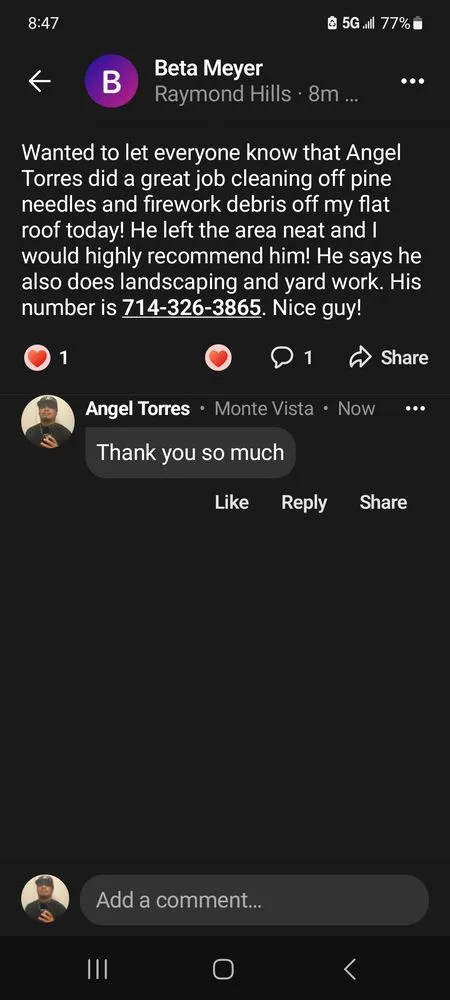 Trusted lawn mowing service in La Habra, CA by Angel Torres Landscape