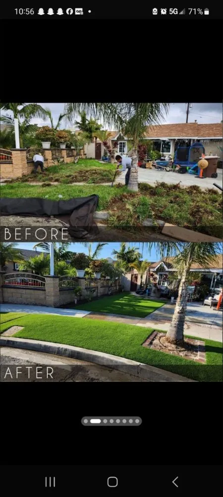 Trusted lawn care service for beautiful yards in La Habra, CA by Angel Torres Landscape