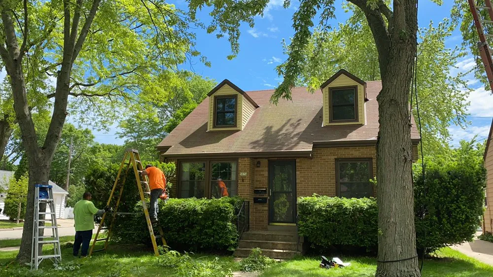 Local outdoor landscaping with custom design across Milwaukee, WI - Angel Tree Solutions