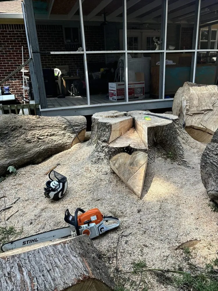 Custom residential landscaping for year-round maintenance in Murfreesboro, TN by Angel Tree Stump Cutter Service & Trimming