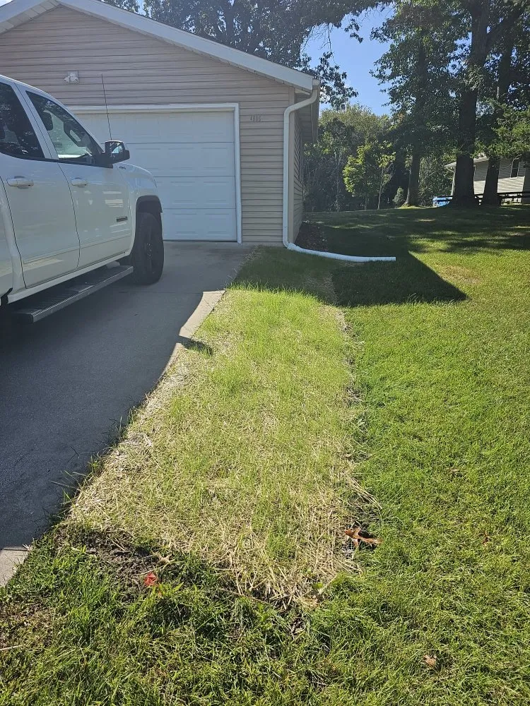 Custom landscape installation for outdoor upgrades in Mount Pleasant, MI by Angela Stevens Landscapes