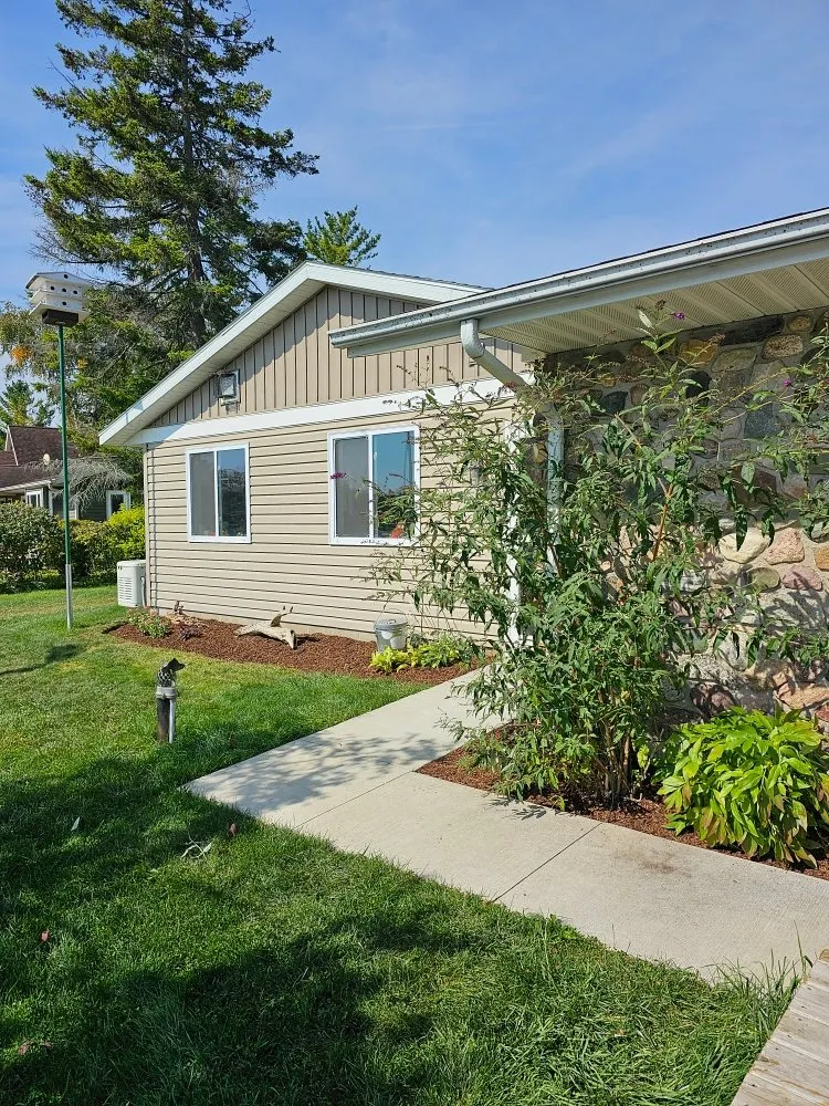 Local outdoor landscaping with custom design across Mount Pleasant, MI - Angela Stevens Landscapes