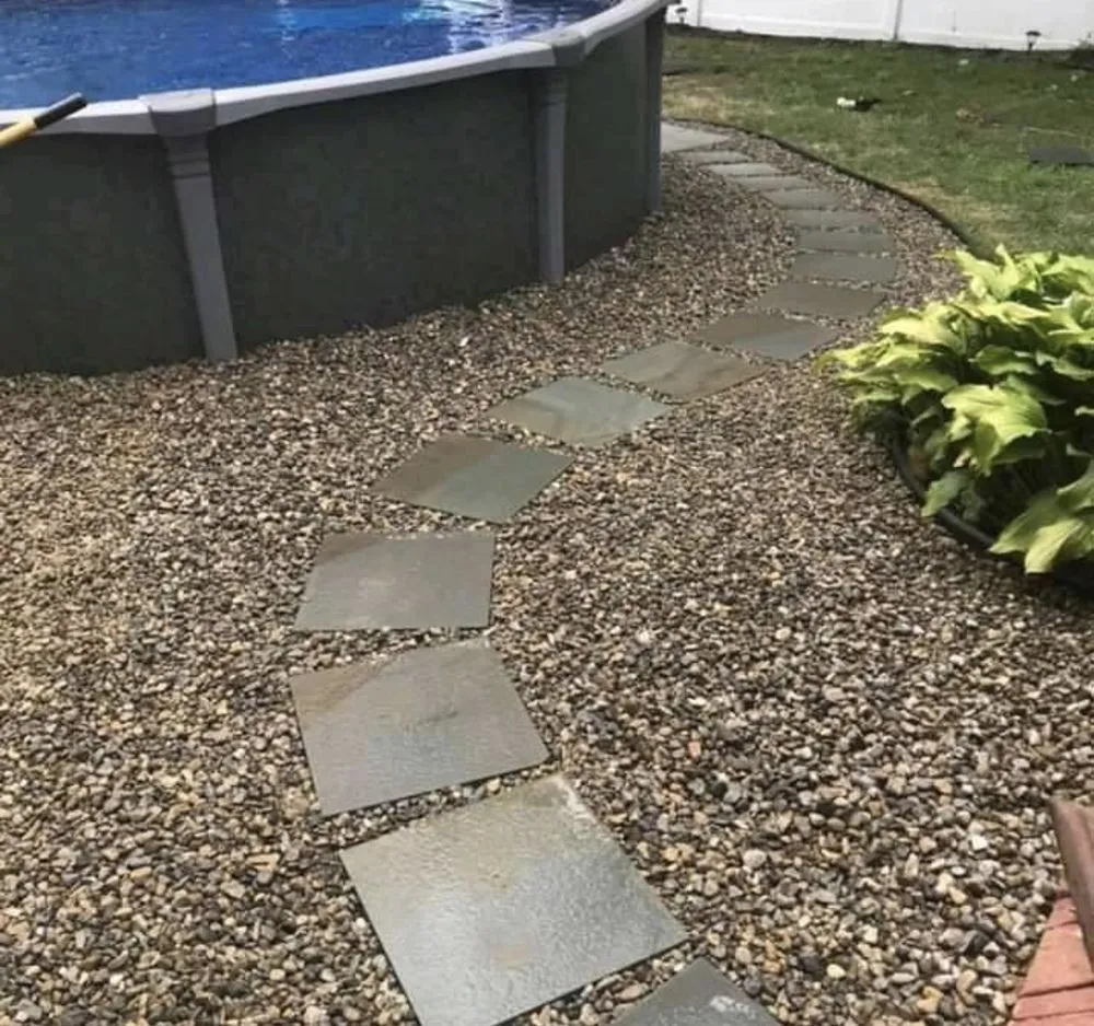 Local yard cleanup service for residential properties in Union Beach, NJ by Angeles Landscaping