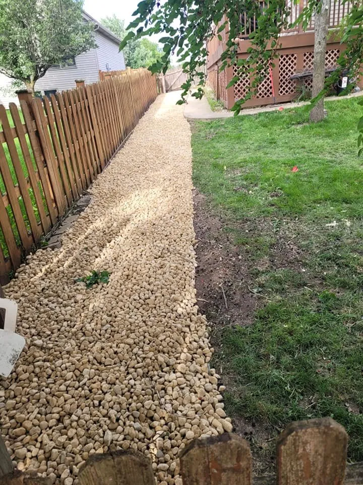 Affordable outdoor landscaping in Aurora, IL by Angeles Tree Services