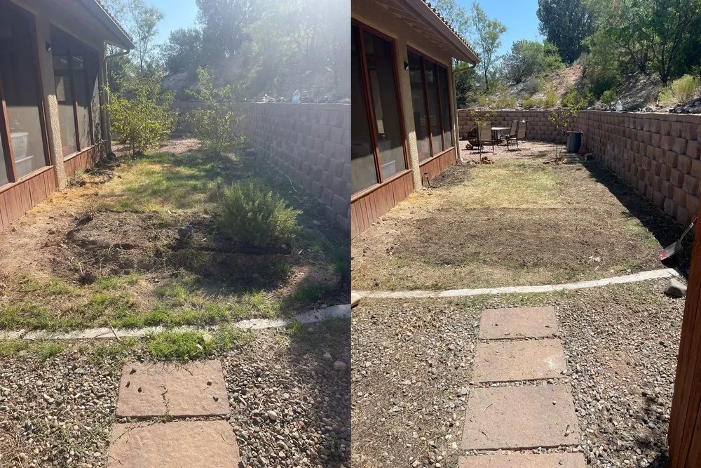 Custom residential landscaping in Cottonwood, AZ by Angelo's Landscape Maintenance