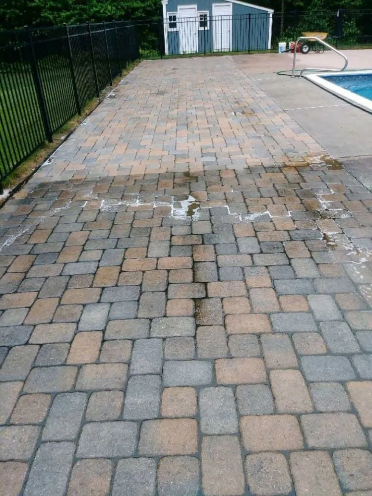 Custom yard cleanup service with custom design in Springfield, MA by Angel's 4Seasons