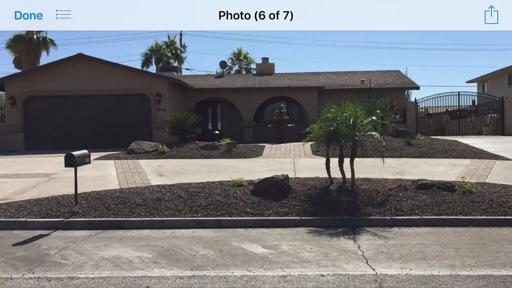 Local landscape installation in Lake Havasu City, AZ - Angel's Creative Landscaping