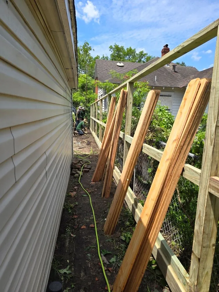 Professional outdoor landscaping in Houston, TX by Angel's Garden Lawn & Landscape