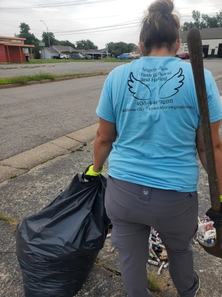 Reliable yard maintenance experts serving Oklahoma City, OK - Angels Junk Removal