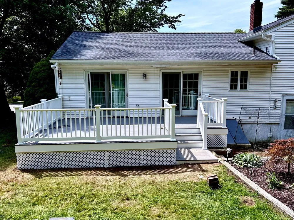 Custom outdoor landscaping in Garfield, NJ by Angels Landscape & Suburban Sidewalks