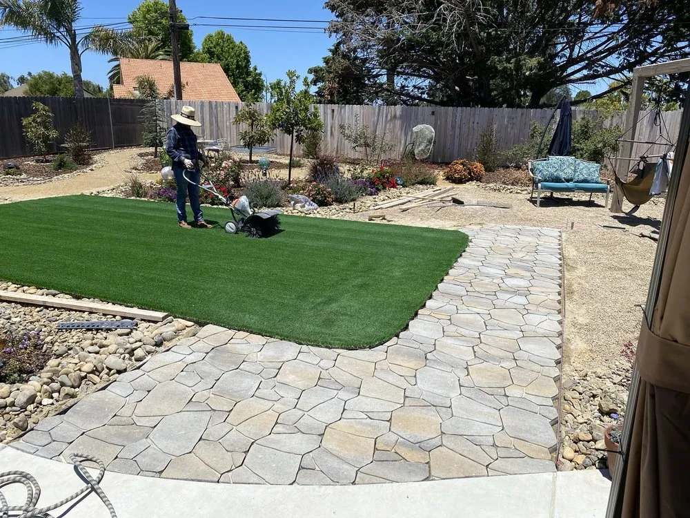 Custom landscaping services near you in Santa Maria, CA by Angels Landscape