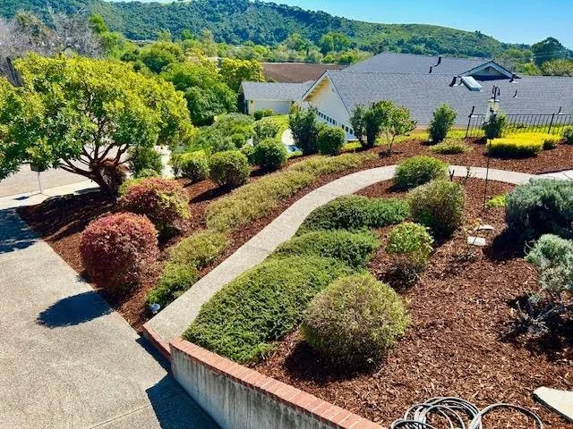 Custom garden landscaping for residential properties in Santa Maria, CA by Angels Landscape