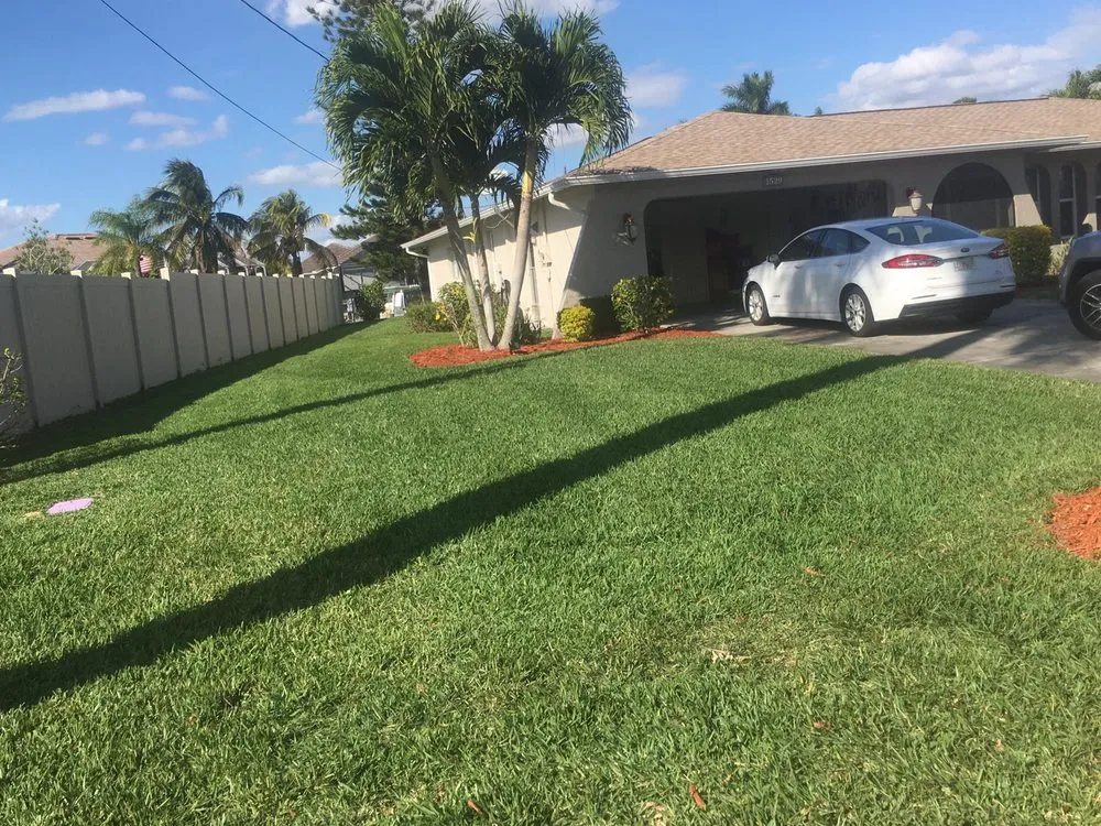 Top-rated landscape design in Lehigh Acres, FL by Angel's Landscaping & Lawn Services