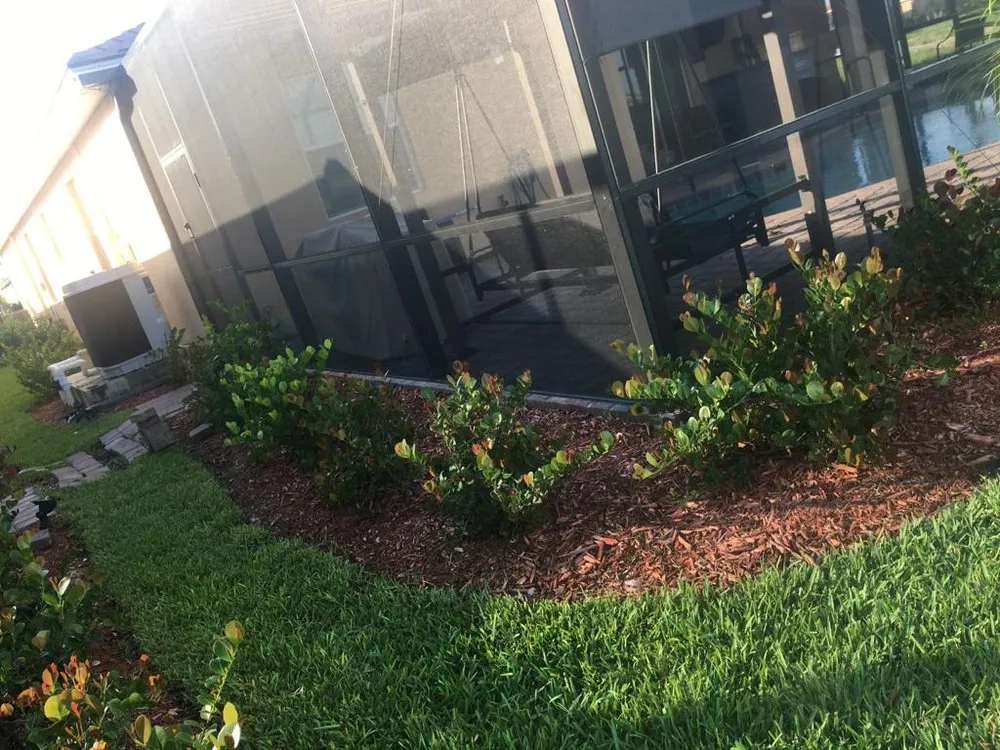 Top-rated lawn mowing service for homes in Lehigh Acres, FL by Angel's Landscaping & Lawn Services