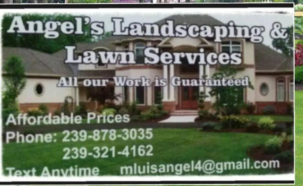 Affordable lawn mowing service in Lehigh Acres, FL by Angel's Landscaping & Lawn Services