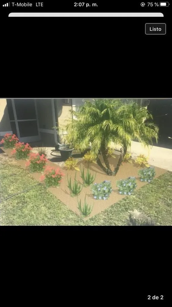 Trusted garden landscaping for residential properties across Lehigh Acres, FL - Angel's Landscaping & Lawn Services