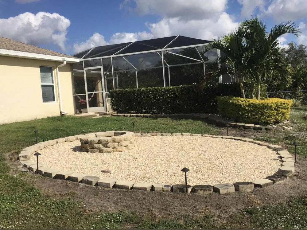 Professional lawn mowing service for homes in Lehigh Acres, FL by Angel's Landscaping & Lawn Services